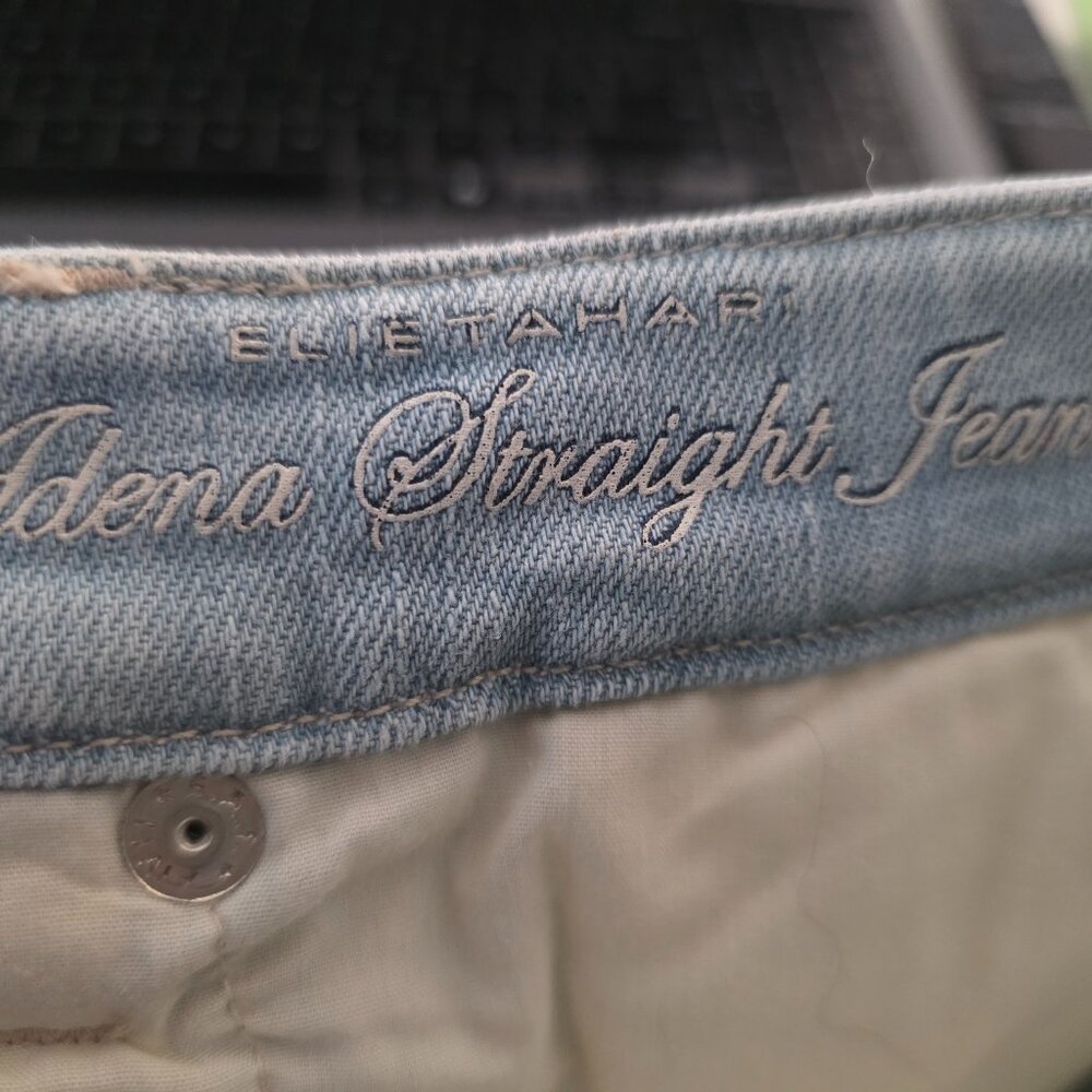 Elie Tahari Adena Straight Leg Jeans